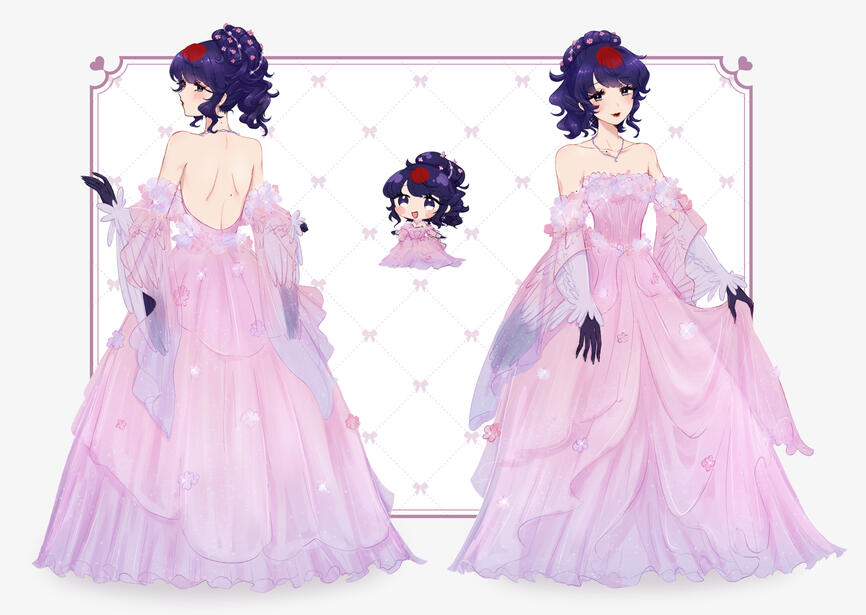 Two Soft Shading Full Body + chibi